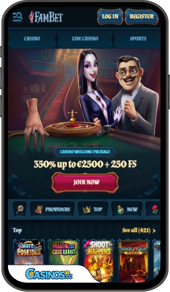 FamBet Kaszinó mobilalkalmazás