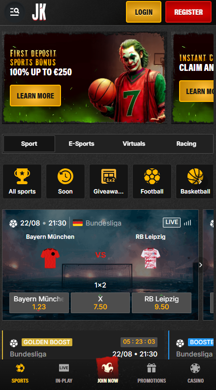 Jokery Casino Sport Betting