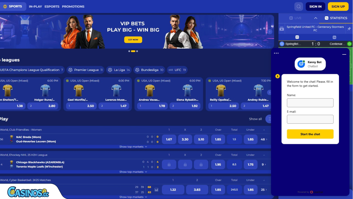 Koning Casino Support