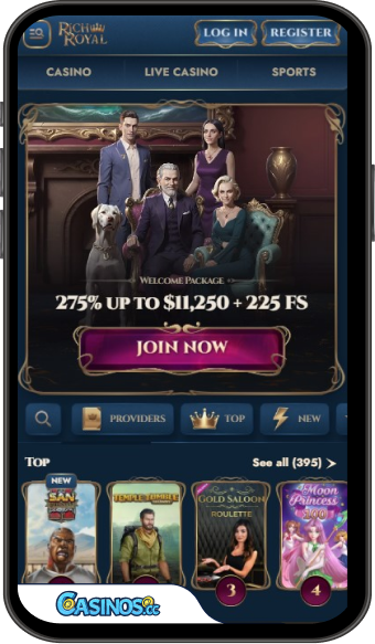 Rich Royal Casino Mobile App