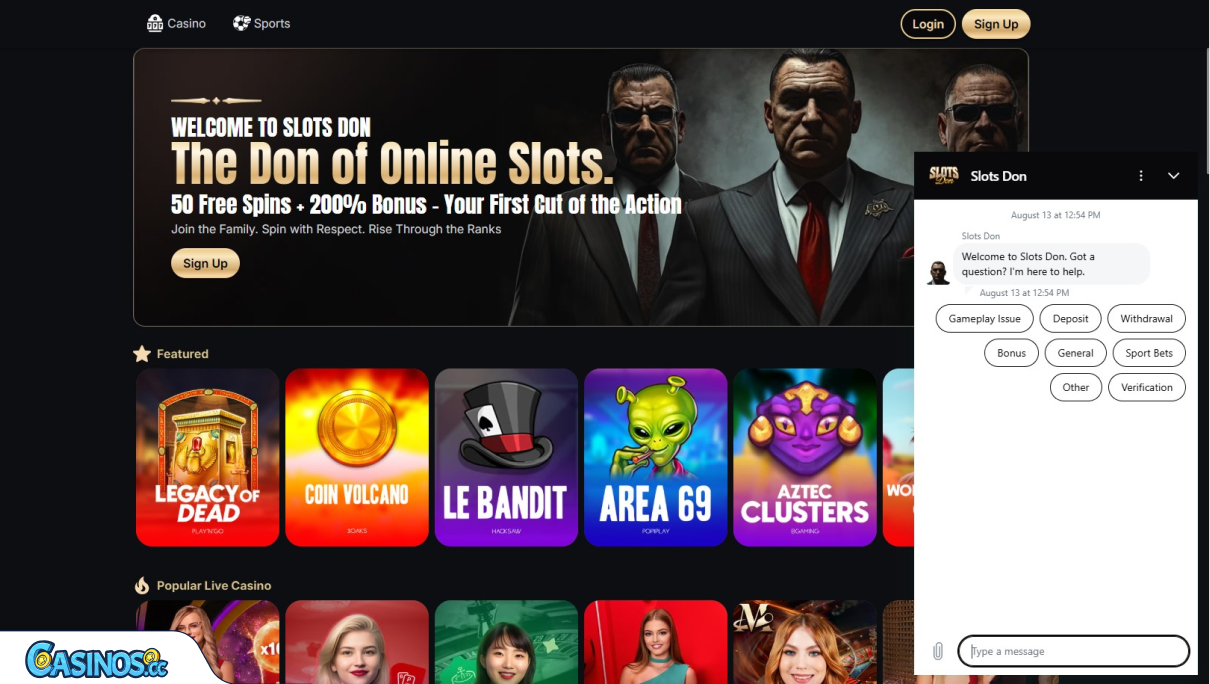 Slots Don Casino Klantenservice
