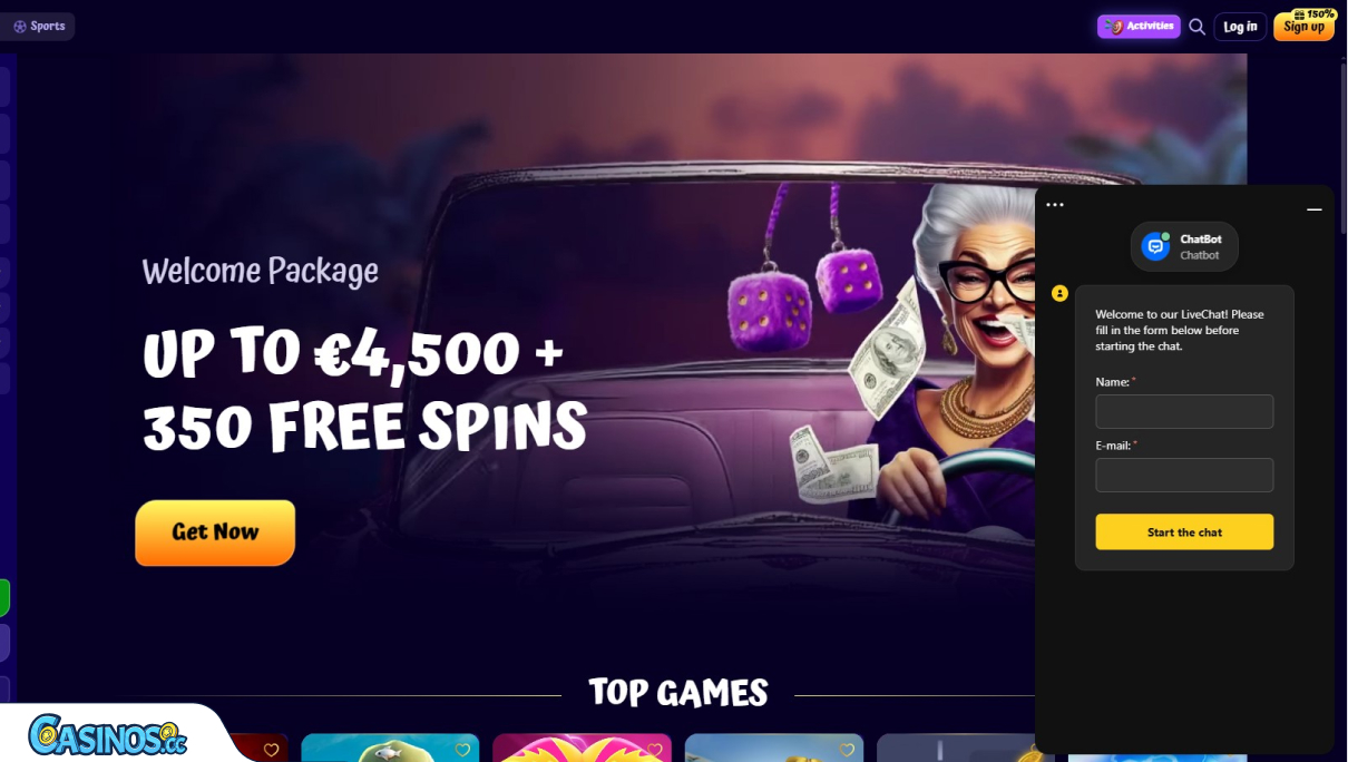 Suporte do SpinGranny Casino