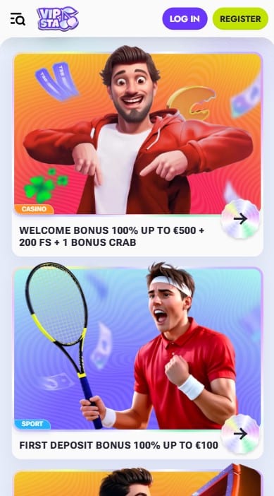 Vipsta Casino Bonuses