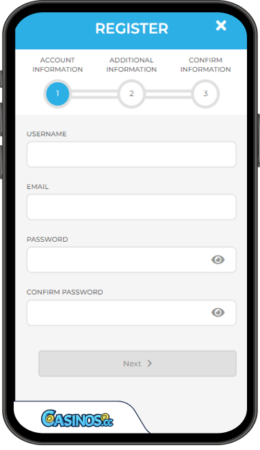 Wolfy Casino Anmeldung vom Handy aus