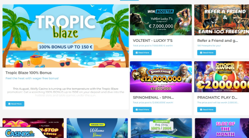Wolfy Casino Promotions