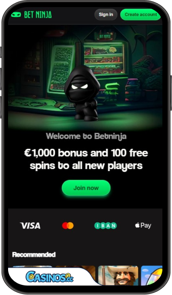 BetNinja Casino mobiele app