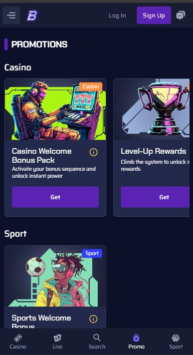 Betory Casino Bonuses