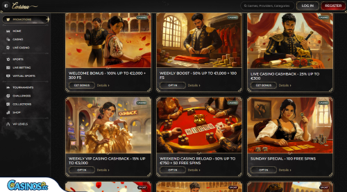 Bonusy Casina Kasino