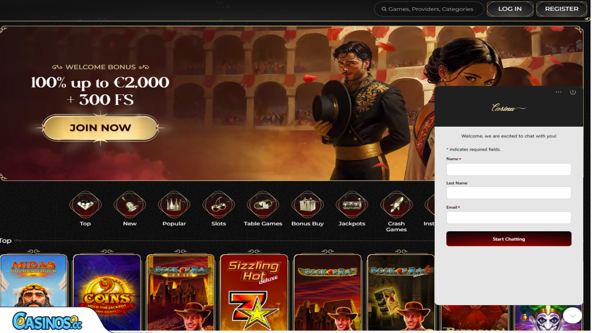 Supporto Casina Casinò