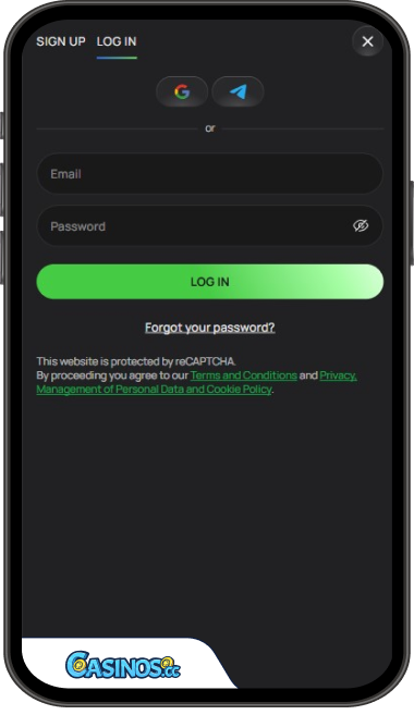 Flagman Casino Login vom Handy aus