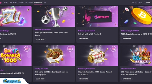 HotLoot Casino Promoties
