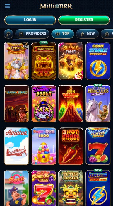 Millioner Casino Games