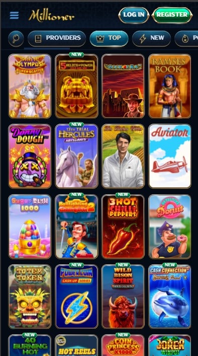 Millioner Casino Games