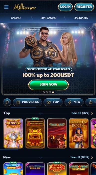 Millioner Casino Lobby