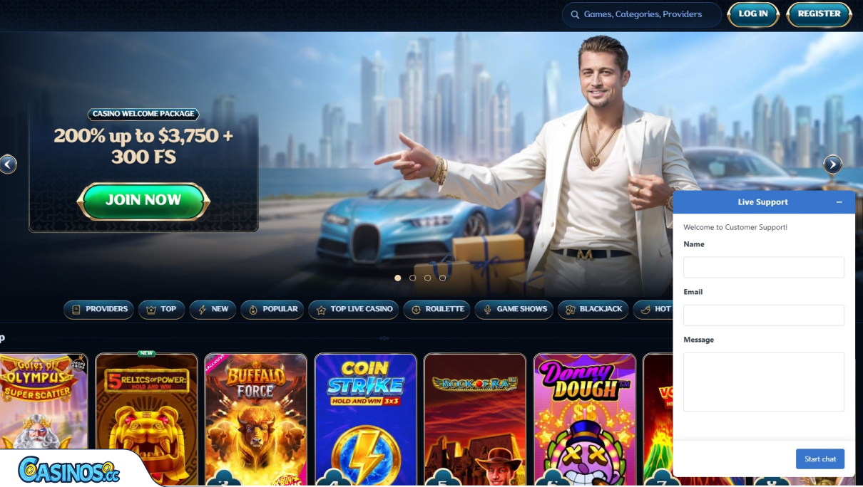 Millioner Casino Support