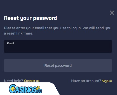 Problemen met inloggen bij Betory Casino