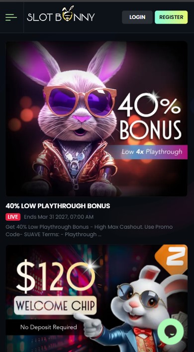 Slotbunny Casino Bonuses