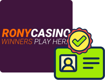 RonyCasino-Anmeldung vom Handy aus