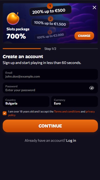 Aphrodite Casino Sign Up