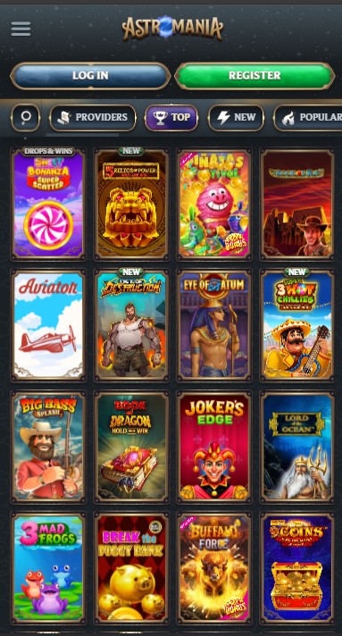 AstroMania Casino Games