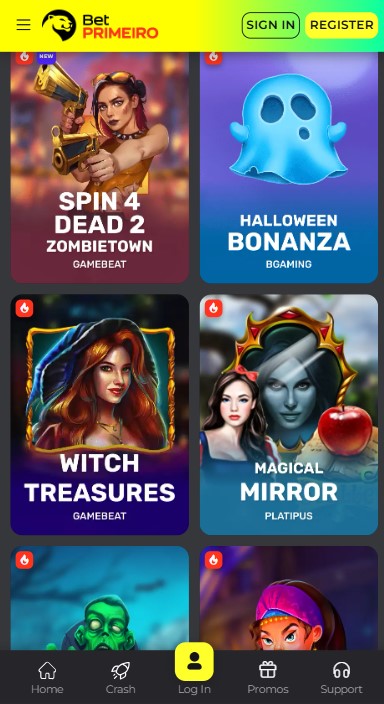 BetPrimeiro Casino Games