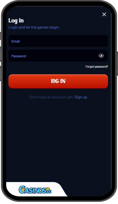 Dracula Casino Login vanaf mobiel