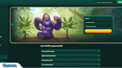 GoKong Casino VIP program