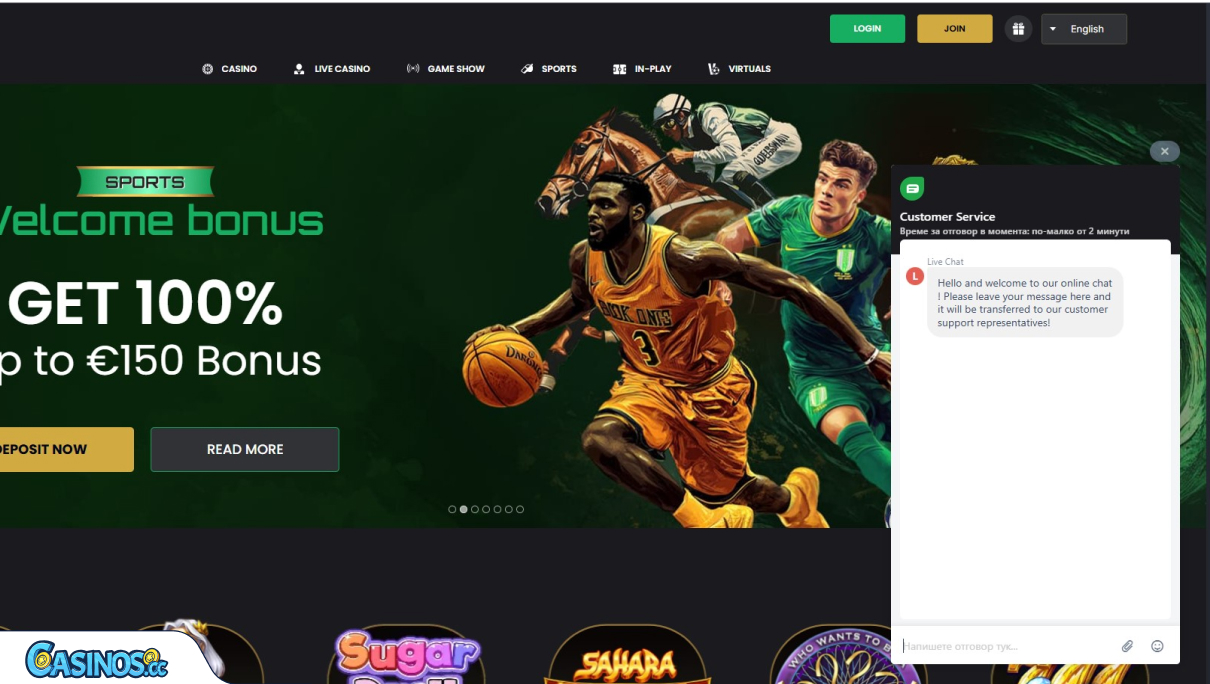 GoldenPlay Casino Support