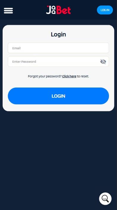 JaaBet Casino Log in