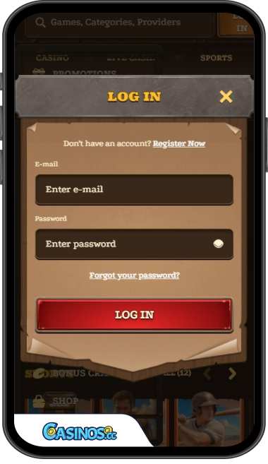 Lizaro Casino Login vom Handy