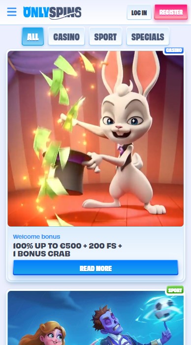OnlySpins Casino Bonuses
