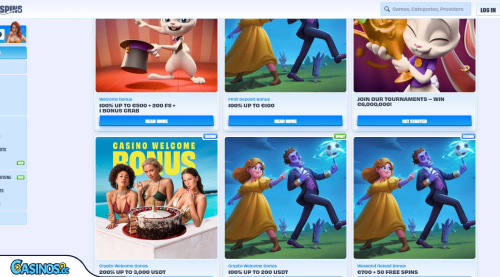 Promoções do OnlySpins Casino