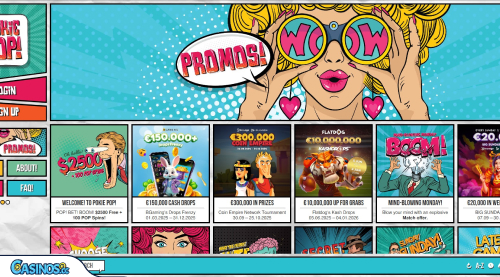 PokiePop Casino Promotions