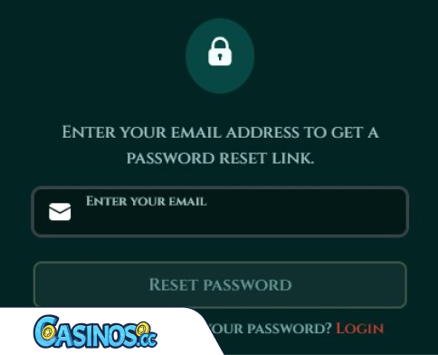 Problemas al iniciar sesión en TonySpins Casino