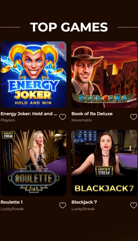 RodeoSlot Casino Games