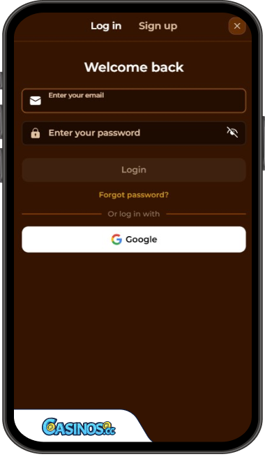 RodeoSlot Casino Login vom Handy aus
