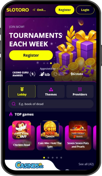 Slotoro Casino Mobile App