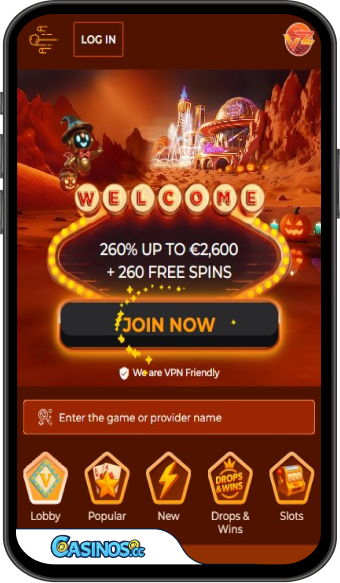Aplikacja mobilna VegaZone Casino