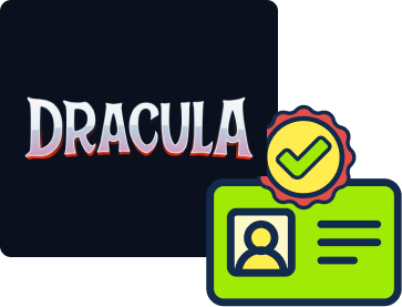 Verificatie bij Dracula Casino
