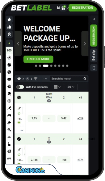 Betlabel Casino Mobile App