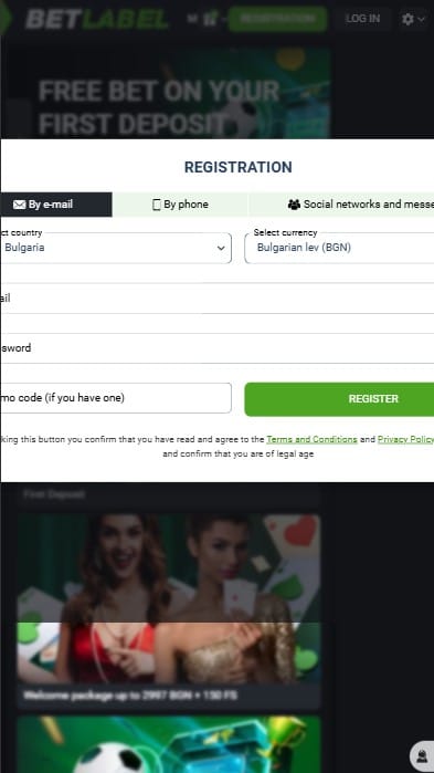 Betlabel Casino Sign Up