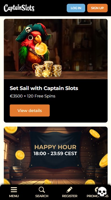 Captain Slots Casino Bonuses