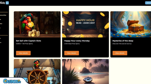 Captain Slots Casino Promotions