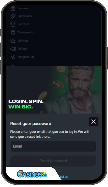 Connexion à Gamix Casino depuis un mobile