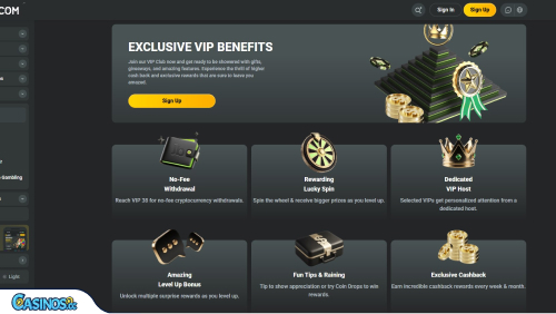 JB.com Casino VIP program