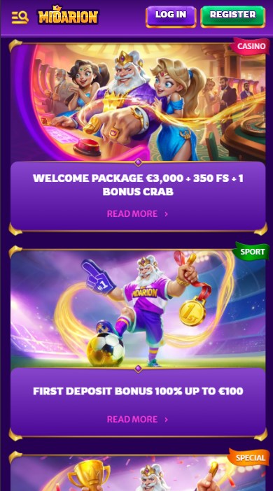 Midarion Casino Bonuses