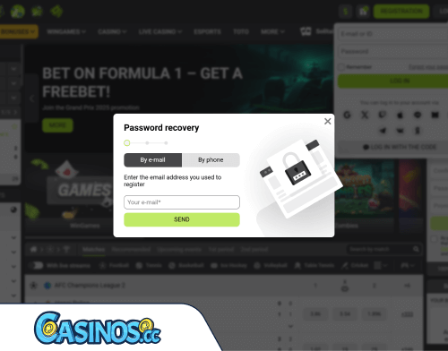 Problèmes de connexion_ sur WinWin Casino