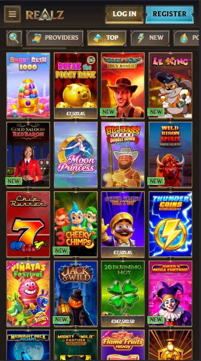 Realz Casino Games
