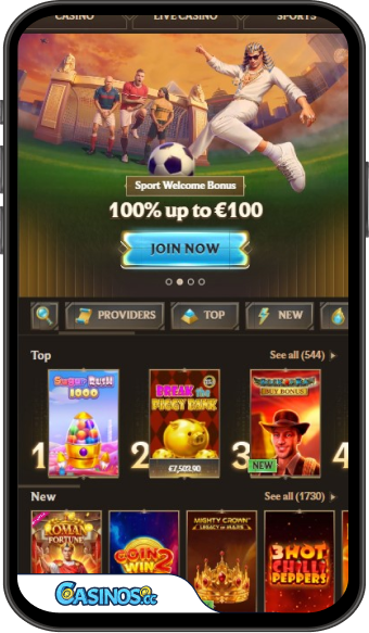 Aplikacja mobilna Realz Kasyno