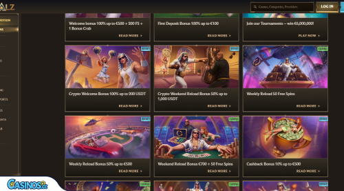 Realz Kasino-tarjoukset